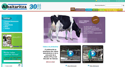 Desktop Screenshot of albaitaritza.com